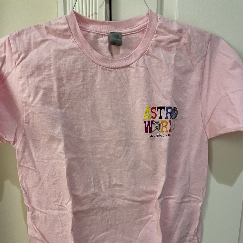Astroworld Pink Short Sleeve T-Shirt